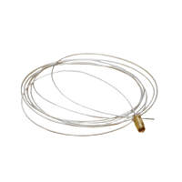 Câble coaxial médical RF mini RF1.37, câble en cuivre blindé solide à 4 conducteurs, 50 ohms, 1000 V, isolation FEP, plage de température -55°C