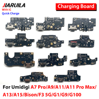 Placa flexible con conector de puerto de carga USB y chip IC para Umidigi A7 Pro, A9, A11, A11 Pro Max, A13, A15, Bison F3 5G - Piezas de PCB para cargador