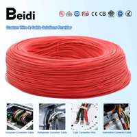 BEIDI Silikonkabel Hochtemperatur 600V 6 8 10 12 14 16 18 20 22 24 26AWG Anschlussdraht Elektrisch UL3239 Verzinntes Kupfer