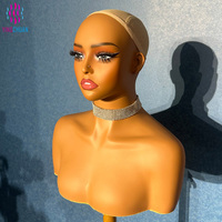 Mannequin Tête Humaine Classique et Élégant pour Vêtements – Livraison Rapide – Pratique et Réaliste pour Magasin