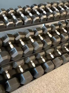 Set Dumbbell komersial berkualitas tinggi dengan rak halter tiga lapis peralatan kebugaran dan dudukan - Product Image 4