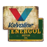 Offre Spéciale : Affiche Métal Vintage 30x40cm, Plaque Émaillée Rétro, Décoration Murale pour Garage et Service Automobile