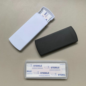 Caja <span class=keywords><strong>de</strong></span> vendaje <span class=keywords><strong>de</strong></span> banda médica, dispensador <span class=keywords><strong>de</strong></span> vendas adhesivas <span class=keywords><strong>de</strong></span> viaje, caja <span class=keywords><strong>de</strong></span> yeso para pastillas <span class=keywords><strong>de</strong></span> plástico promocional - Product Image 2