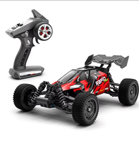 Coche Teledirigido Todoterreno de Alta Velocidad, Escala 1:16, Tracción en las Cuatro Ruedas, Bigfoot, Escalada, Seguridad, Plástico ABS, Colorido, Regalo de Navidad
