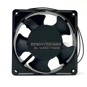 Ventilateur axial Delta 120 mm 220 V CC sans balais à roulement à billes pour refroidissement d'armoires industrielles et évacuation des gaz - Product Image 3