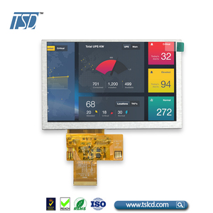 5 ''5 inch 800x480 Độ phân giải LVDS giao diện IPS TFT <span class=keywords><strong>LCD</strong></span> hiển thị Module - Product Image 3