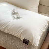 Oreiller marin de luxe en fibres de polyester moelleuses, doux, respirant, personnalisable, avec soutien du cou, pour les dormeurs latéraux, 200 fils au pouce carré