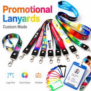 Custom Sublimation <b>Lanyard</b> Full Color Printed Neck Strap With Your Logo ID Card Holder For Sports Events Festivals Brand - Product Image 1