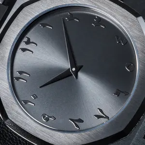 Relógio de pulso masculino, aço inoxidável, japonês, clássico, luxo, numeral arábia, mostrador, quartzo