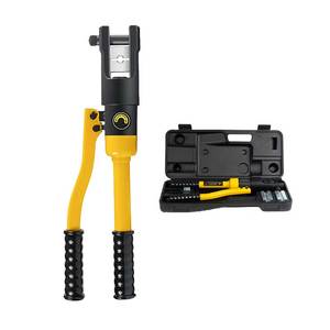 Tang hidrolik YQK-300, profesional, Kit alat pengeriting untuk konstruksi komunikasi daya dan pemeliharaan <span class=keywords><strong>Terminal</strong></span> kawat kabel - Product Image 1