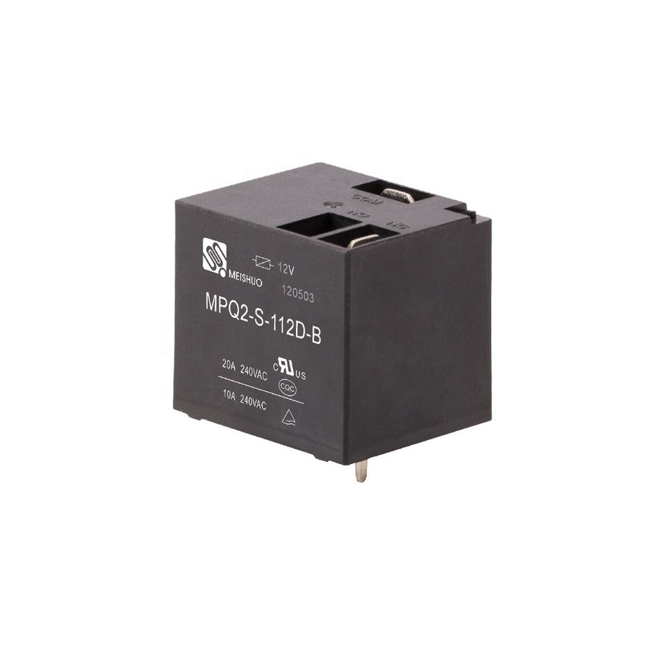 MPQ2-S-112D-B Sealed Electromagnetic Relay PCB QC Miniature 30A 240VAC 12V 10A 4Pin T90