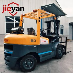 Montacargas Diésel TCM Japón de 5 Toneladas de Segunda Mano con Motor Isuzu, Caja de Cambios y Motor, Precio Nuevo en Stock - Product Image 5