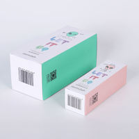 Carpeta de Papel Plegable Ecológica, Moderna y de Lujo para Cosméticos, con Diseño Impreso Personalizado para Productos de Cuidado de la Piel y Empaque de Regalos
