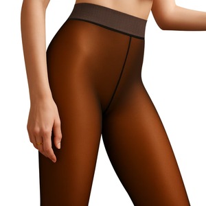 Leggings Termici Felpati Plus Size da <span class=keywords><strong>Donna</strong></span>, a Vita Alta, Elasticizzati, Caldi, Calze Lunghe Invernali per Outfit - Product Image 1