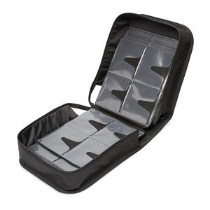 <span class=keywords><strong>Amazon</strong></span> Basics Rose Polyester ABS CD/<span class=keywords><strong>DVD</strong></span> <span class=keywords><strong>Portable</strong></span> Storage Folder 400 Capacity Visor Organizer Modern Style Car Pliable 12 +. - Product Image 3