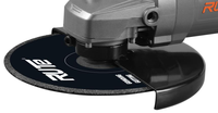 Meuleuse d'angle professionnelle haute puissance RYT2400W - Disque de 180 mm et 230 mm, poignée rotative, meulage des métaux