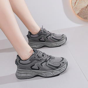 Nouvelles baskets décontractées pour femmes, respirantes, à plateforme, avec ventilation en maille rétro, antidérapantes - Product Image 2