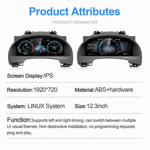 ชุดหน้าปัดดิจิตอล LCD ระบบ Linux พร้อม Carplay สำหรับ Lexus RX ปี 2009-2014 ยี่ห้อ NaviHua รุ่นใหม่ - Product Image 5