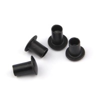 Rivets semi-tubulaires à tête bombée en acier au carbone zingué noir M3M4M5 – Rivets creux pour toiles et meubles, rivets semi-creux à tête dôme