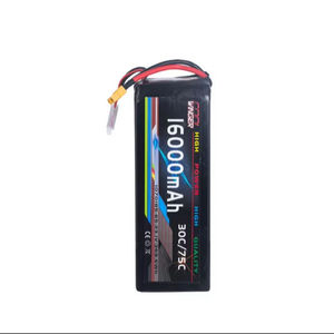 Batterie lithium-ion JAHORN 16000mAh 6S1P 26.4V 30C/75C à longue autonomie, batterie rechargeable haute puissance pour drone FPV - Product Image 3