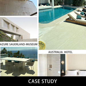 <span class=keywords><strong>Carrelage</strong></span> mural en travertin 12.5mm <span class=keywords><strong>Carrelage</strong></span> extérieur en porcelaine pour allée en travertin - Product Image 5