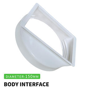 Conducto de Escape para <span class=keywords><strong>Aire</strong></span> <span class=keywords><strong>Acondicionado</strong></span> de 5.9 Pulgadas, Blanco, ABS, Ecológico, para Instalación Manual, <span class=keywords><strong>Aire</strong></span> <span class=keywords><strong>Acondicionado</strong></span> Portátil, Uso Doméstico - Product Image 1