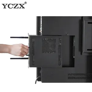 Yczx 65 New thông minh bảng tương tác 4K màn hình cảm ứng màn hình với Android hệ thống USB và VGA giao diện cho các trường học/văn phòng