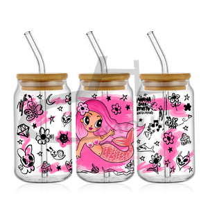 Logotipo personalizado DTF Transferencia <span class=keywords><strong>de</strong></span> calor Diseño <span class=keywords><strong>Manana</strong></span> Sera Mas bonito Inspirado Karol G Taza <span class=keywords><strong>de</strong></span> café <span class=keywords><strong>de</strong></span> vidrio DTF Transferencia UV Taza <span class=keywords><strong>de</strong></span> 16 oz - Product Image 4