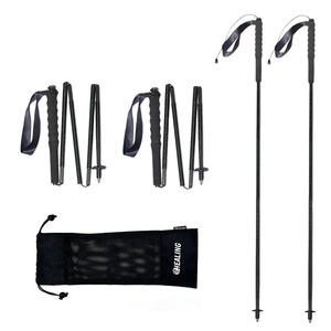 Bastones de Trekking Okhealing, Plegables en 5 Secciones, Ligeros, Ajustables, Portátiles, para Senderismo y Caminatas al Aire Libre - Product Image 1