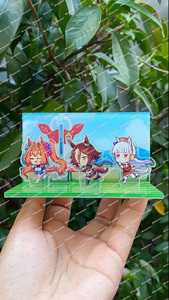 Exhibidor Acrílico Personalizado OEM/ODM con Diseño <span class=keywords><strong>de</strong></span> Personajes Umamusume - Product Image 2