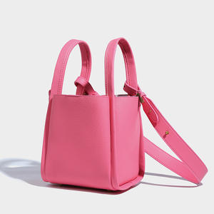Bolso bandolera de cuero marrón, diseño simple de doble ASA, bolso de mujer moderno y versátil - Product Image 1