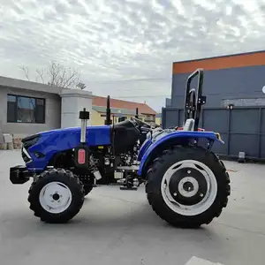 Vente chaude tracteur agricole 4WD nouvel état pour usage agricole avec herse à disques et cultivateur
