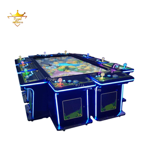 ตู้เกมยิงปลาแบบอาร์เคด<span class=keywords><strong>ยอด</strong></span><span class=keywords><strong>นิยม</strong></span>ของสหรัฐอเมริกา 8 ผู้เล่น 10 ผู้เล่น พร้อมตัวรับธนบัตร - Product Image 1