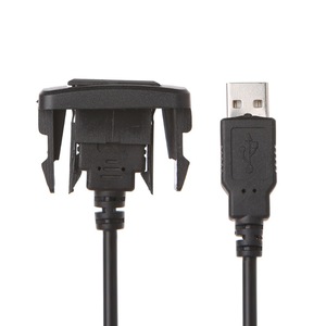 Panel <span class=keywords><strong>de</strong></span> Montaje para Coche <span class=keywords><strong>VIGO</strong></span>, Altavoz, Cable <span class=keywords><strong>de</strong></span> Extensión USB 2.0 Cuadrado, Cable <span class=keywords><strong>de</strong></span> Datos para Toyota <span class=keywords><strong>VIGO</strong></span> - Product Image 3