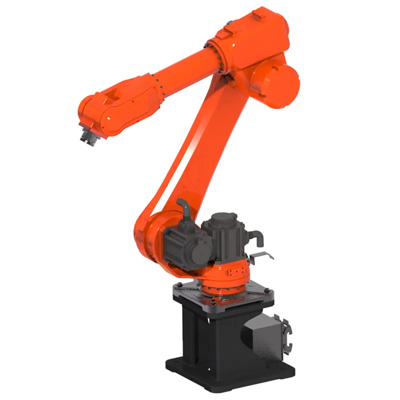 Robot industri penanganan Cnc 6Dof 6-Axis lengan Robot aluminium bagaimana cara membuat Robot kecil