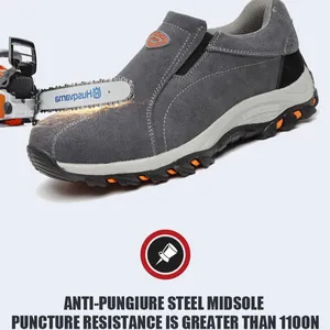 Chaussure De Securite Homme Sepatu Kerja Murah Tiongkok dengan Sepatu Keamanan Jari Baja Zapato De Seguridad Pria untuk Insinyur