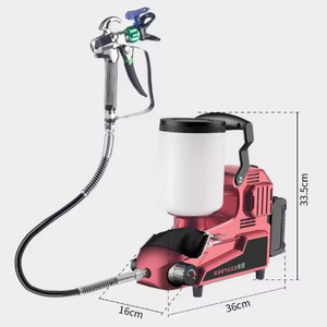 <span class=keywords><strong>Pistola</strong></span> de Pintura Eléctrica Portátil de 1600W con Embudo y Alta Presión, en Oferta - Product Image 1