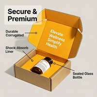 Boîtes d'expédition en carton ondulé réutilisables avec logo personnalisé, imprimées en couleur, pour emballages cosmétiques, boîtes d'expédition avec insert