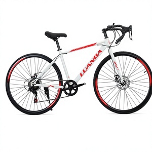 <span class=keywords><strong>Vélo</strong></span> de course sur <span class=keywords><strong>route</strong></span> unisexe 7 vitesses, cadre en acier, freins à disque, léger, personnalisable avec logo, idéal pour la ville – Meilleures ventes - Product Image 3