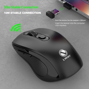 2.4G USB Wireless <b>Mouse</b> Ergonomic Portable Silent <b>Mice</b> Universal For Laptop Desktop PC Computer Office Gaming - Product Image 3
