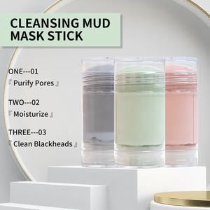 <span class=keywords><strong>Mascarilla</strong></span> Facial en Barra de <span class=keywords><strong>Arcilla</strong></span> Volcánica con Té <span class=keywords><strong>Verde</strong></span> y Rosa Orgánica de Marca Propia, Hidratante Natural, Tratamiento para el Acné, Limpiador <span class=keywords><strong>Purificante</strong></span> - Product Image 2
