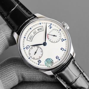 Montre d'affaires personnalisée de créateur en acier inoxydable de haute qualité, tendance, populaire, classique, avec calendrier perpétuel et aiguilles - Product Image 2