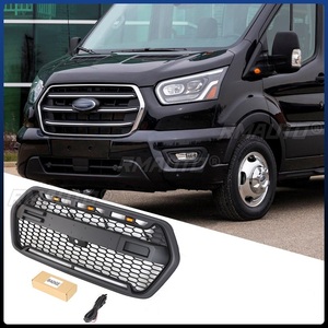 Pour Ford Transit 2022-2023 : Grille de pare-chocs avant, grilles de course, kit carrosserie, accessoires automobiles - Product Image 4