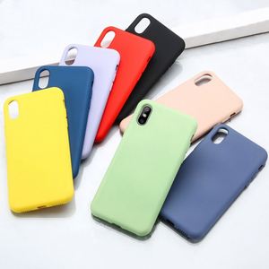 Coque en silicone liquide ultra mince pour iPhone XS Max Smartphone Bag Cover - Product Image 2