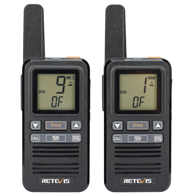 One Key Group Call Free-Licence FRS NOAA Weather Radio or PMR446 or RCM Australia 476-477Mhz Two Way Radio Retevis RB67/RB667