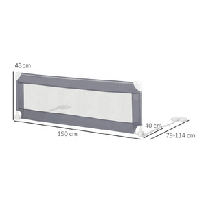 Barrière <span class=keywords><strong>de</strong></span> lit pour bébé, produit <span class=keywords><strong>de</strong></span> sécurité pour enfants, usine OEM, meilleure vente en Europe, garde-corps <span class=keywords><strong>de</strong></span> lit pliable - Product Image 1
