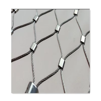 Câble flexible en acier inoxydable 304, corde de type X, filet de protection en maille pour garde-corps/rampe/escalier/balcon