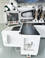 Centre d'usinage CNC six faces pour le travail du bois, système de contrôle domestique 3D, moteur pour le perçage multi-faces