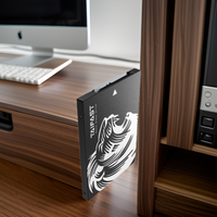 Taifast Sata SSD Hard Drive Internal 2.5 inci SATA 3 dengan kapasitas 128GB 256GB 512GB 1TB 2TB 4TB untuk Laptop plastik 3 tahun