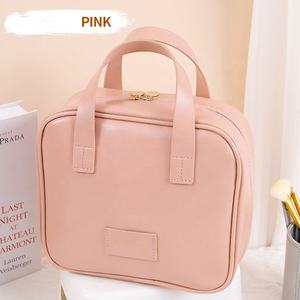 Vente en gros de sacs à cosmétiques à manche carré, voyage pour femmes, organisateur de maquillage portable, sacs à cosmétiques de luxe pour femmes, <span class=keywords><strong>pochette</strong></span> de maquillage - Product Image 6